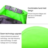 Outdoor Su Geçirmez Kuru Çanta Çift Omuz Askılı 30L Koyu Mavi - 6