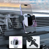 Otomotiv Navigasyon Tutucu Araba Hava Menfezi Telefon Sabitleyici Klips Ayna Modeli - 7