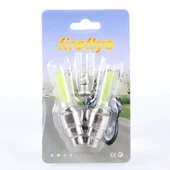 2 Adet Sarı Işıklı Tekerlek Lastik Lambası Pil Dahil Araba Motosiklet Bisiklet İçin - 5
