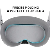 PICO 4 Uyumlu PC-ZF17 Lens Koruyucu Toz Geçirmez Sünger Ped - Açık Gri - 6