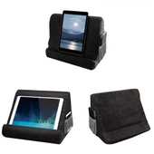 Siyah Çok Fonksiyonlu Laptop ve Tablet Yastığı Soğutucu Stand - 4
