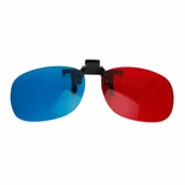 Stereo 3D Kırmızı Mavi Gözlük Miyopi ve 3D Film Bilgisayar TV Uyumlu - 1