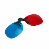 Stereo 3D Kırmızı Mavi Gözlük Miyopi ve 3D Film Bilgisayar TV Uyumlu - 2