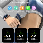 H10 Akıllı Saat 169 İnç Ekran Bluetooth Arama Siyah File ve Silikon Kordon - 11