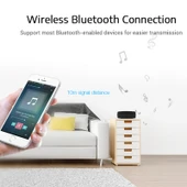 NewRixing NR-3020 Kırmızı Outdoor TWS Kablosuz Bluetooth Stereo Suya Toza Dayanıklı Darbeye Dayanıklı Hoparlör - 4