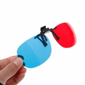 Stereo 3D Kırmızı Mavi Gözlük Miyopi ve 3D Film Bilgisayar TV Uyumlu - 4