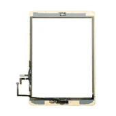 iPad 5 9.7 inç 2017 A1822 A1823 Beyaz Dokunmatik Panel ve Anahtar Flex Kablo - 3