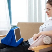 Siyah Çok Fonksiyonlu Laptop ve Tablet Yastığı Soğutucu Stand - 6