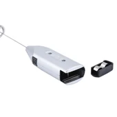 Elektrikli Süt Kahve Çırpıcı Ev Tipi Mini Yarı Otomatik Krem Karıştırıcı Siyah - 3