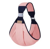 Pembe Taşınabilir Bebek Kanguru Önden Askılı - 1
