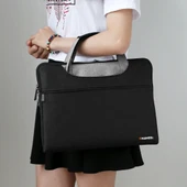Haweel 13-15 Inç Siyah Laptop Çantası Macbook Samsung Lenovo Sony Dell Alienware Chuwi Asus Hp Uyumlu - 10