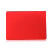 MacBook Air 13.6 inç 2025 2023 2022 Uyumlu Kırmızı Mat Laptop Koruyucu Kılıf - 2