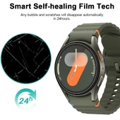 Samsung Galaxy Watch7 44mm Uyumlu 5li Yumuşak Hidrojel Ekran Koruyucu - 4