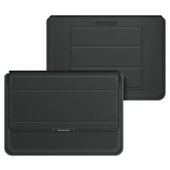 4 in 1 Evrensel Laptop Tutucu PU Suya Dayanikli Koruyucu Bilek Destekli Laptop Cantasi 15 16 Inç Siyah - 1