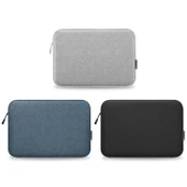 HAWEEL 15 inç Laptop Kılıfı Fermuarlı Evrak Çantası Koyu Mavi thumbnail 8