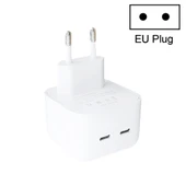 SDC 40W Cift PD USB C Tipi Sarj Aleti iPhone iPad Serisi EU Priz - 1