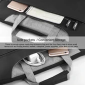 Haweel 15-17 Inç Siyah Laptop Çantası Macbook Samsung Lenovo Sony Dell Alienware Chuwi Asus Uyumlu - 8