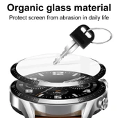 Garmin Fenix 7S Uyumlu HD Şeffaf Aşınmaya Dayanıklı Saat Ekran Koruyucu Film - 3