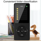 Bluetooth MP3 MP4 Öğrenci Walkman Müzik Çalar E Kitap Okuyucu Hafıza Kartı Olmadan - 5