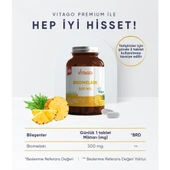 Vitago Premium Bromelain 500 mg 60 Tablet - 1