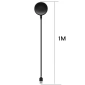 Samsung Galaxy Watch Ultra 7 6 5 Pro 4 3 Manyetik Akıllı Saat Şarj Kablosu USB A Port 1 Metre Siyah - 4