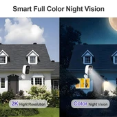 2k Full HD Mini Gece Görüşlü Şarjlı Alarmlı Uygulamalı Kablosuz Güvenlik Kamerası - 5