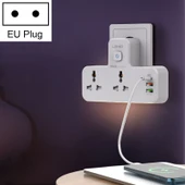LDNIO SC2311 20W PD QC 3.0 Çok Fonksiyonlu Hızlı Şarj Prizi Gece Lambalı EU Fiş - 1