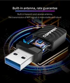 COMFAST CF-812AC 1300 Mbps Çift Bant Mini USB WiFi Adaptörü - 11