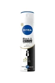 Nivea Men Invisible Black & White İpeksi Pürüzsüzlük 150 ml Kadın Deodorant - 1