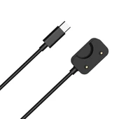 Samsung Galaxy Fit3 SM-R390 Akıllı Saat Şarj Kablosu USB-A Arayüzlü 55cm Siyah Çip Koruma - 4