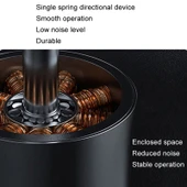 USB Ev Yurdu Sessiz Yüksek Rüzgar Gücü Mini Fan Altı Kanatlı Küçük Tavan Vantilatörü Tekli Model - 11