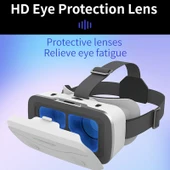 VRSHINECON G15 Sanal Gerçeklik Gözlüğü Siyah 4.7-7.2 inç Telefon Uyumlu - 5
