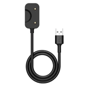 Samsung Galaxy Fit3 SM-R390 Akıllı Saat Şarj Kablosu USB-A Arayüzlü 55cm Siyah Çip Koruma - 1