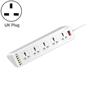 LDNIO SC10610 30W 10+6 Port Çok Fonksiyonlu Seyahat Ev Ofis Hızlı Şarj Prizi UK Fiş - 1
