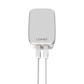 LDNIO A2204 Seyahat Şarj Cihazı 12W Çift USB Tip C USB C Kablo İngiltere Fişi - 4