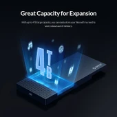 ORICO 2526C3 2.5 İnç USB-C Taşınabilir Harici Disk Kutusu Siyah - 8