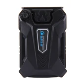 Ice Troll III Oyun Laptop Soğutucu Pad Sessiz Hava Çekişli Turbo Isı Radyatörü USB Kablolu Siyah - 2