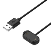 Amazfit T-Rex 2 Manyetik Şarj Kablosu USB Portlu 1 Metre Çip Korumalı Siyah - 4