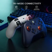 GameSir Nova Lite PC T4N Lite Bluetooth Kablosuz Oyun Kumandası Nintendo Switch Koyu Mor - 11