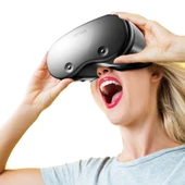 VRG PRO X7 Blu-ray Göz Koruyucu VR Gözlük 5-7 İnç Akıllı Telefonlar İçin - 1