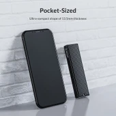 ORICO M2PV-C3 M2 NVMe SSD Kutu Siyah Alüminyum USB3.1 Gen2 Type-C - 11