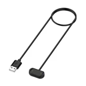 Amazfit T-Rex 2 Manyetik Şarj Kablosu USB Portlu 1 Metre Çip Korumalı Siyah - 2