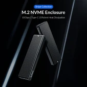 ORICO M2PV-C3 M2 NVMe SSD Kutu Siyah Alüminyum USB3.1 Gen2 Type-C - 5