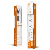 LDNIO SC5319 5li Seyahat Ev Ofis Prizi 38W USB Portlu 2m Kablo UK Fiş - 7