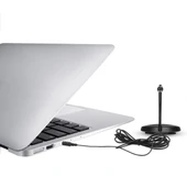 Yanmai SF-911B USB 2.0 Profesyonel Kondansatör Ses Kayıt Mikrofonu Siyah 1.5m Kablo ve Sabit Standlı PC Mac Uyumlu - 4