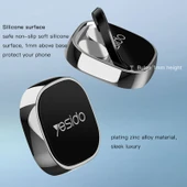 Yesido C81 Araba Gösterge Paneli Mini Güçlü Manyetik Telefon Tutucu Siyah - 6
