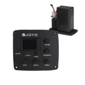 JOYO JE305 Gitar Manyetiği 4 Bant EQ Ön Amfi Tuner Siyah - 2