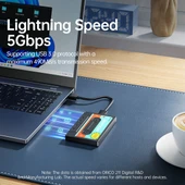 ORICO 2580U3 2.5 inç USB 3.0 SATA Harici Disk Kutusu - 8