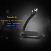 Yanmai SF-911B USB 2.0 Profesyonel Kondansatör Ses Kayıt Mikrofonu Siyah 1.5m Kablo ve Sabit Standlı PC Mac Uyumlu - 3
