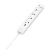 LDNIO SC5319 5li Seyahat Ev Ofis Prizi 38W USB Portlu 2m Kablo UK Fiş - 4